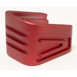 Aluminum Magazine Base Cover Red